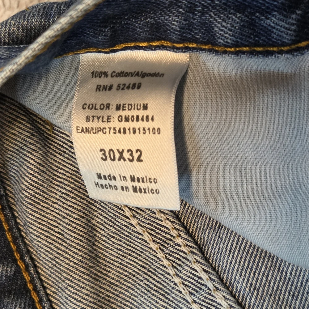 Men's George Regular Fit Jeans Blue Size 30 x 32 - Picture 8 of 11